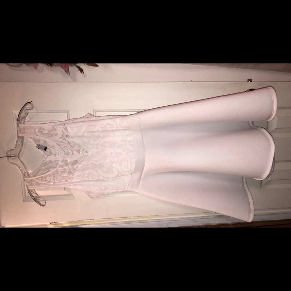 White homecoming dress